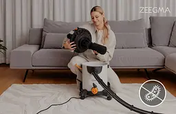 Пилосос Zeegma Zonder Wash багатофункціональний миючий Grey - мініатюра 8