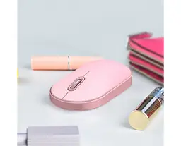 Миша бездротова XiaomiMiiiW Air Dual Mode Wireless Mouse Silent Edition (MWWHM01) Pink - мініатюра 3