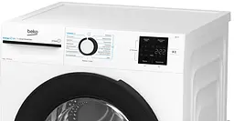 Пральна машина Beko фронтальна 9 кг 1200 A+++ 55 см дисплей інвертор пара білий - мініатюра 7