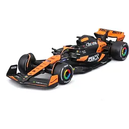 Автомодель Bburago McLaren F1 MCL38, 2024, 1:43 в асортименті (18-38214) - мініатюра 2