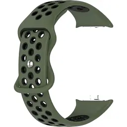 Ремінець DK CDK Silicone Sport Band Nike для Xiaomi Redmi Watch 4 (017600) (green / black)