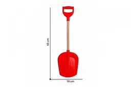 Лопатка з деревяною ручкою ТехноК 2896 Червоний (NY) shop (2000990269287)