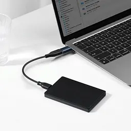 Адаптер Baseus Ingenuity Series Mini OTG Adaptor Type-C to USB-A 3.1 ZJJQ000003 синій - мініатюра 4