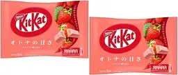 Вафельні батончики KitKat Strawberry 10 Mini - мініатюра 4