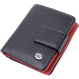 Вертикальний невеликий жіночий гаманець із натуральної шкіри ST Leather 9.5х11.5х2.5 см acs0032278