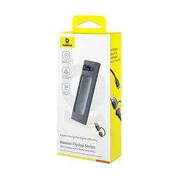 Корпус Baseus для SSD FlyJoy Series SSD Enclosure для (M.2 NVMe and SATA) сірий B00760600811-02 - мініатюра 2