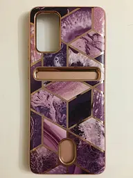 Протиударний чохол із відділенням для карт i-Blason Cosmo для Samsung Galaxy S20 Plus Purple
