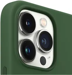 Чохол Silicone Case з MagSafe для Apple iPhone 13 Pro Max (6.7) (Eucalyptus) ААА [70505] - мініатюра 3
