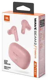 Гарнітура JBL WAVE BEAM 2 Pink (JBLWBEAM2PIK) - мініатюра 11