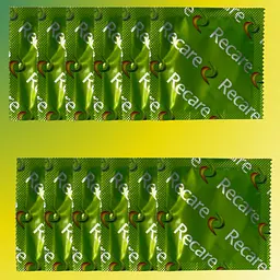 Презервативи Recare Ultra Thin mint 12 шт. з ароматом м'яти (ROZ6501053499) - мініатюра 3