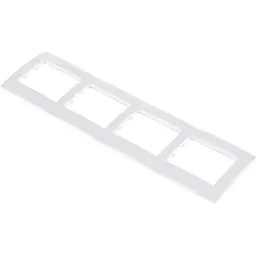 Рамка Brille для розетки VB-4F wh - миниатюра 2