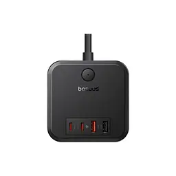 Мережевий фільтр живлення Baseus PowerCombo Cube Power Strip (E00066400117-00)