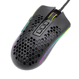 Мишка Redragon Storm Elite RGB ігрова 16000dpi 10 кнопок чорна - мініатюра 8