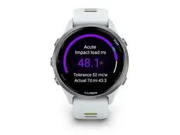 Смарт-годинник Garmin Forerunner 970 Titanium w. Whitestone Case and Whitestone/T. Amp Yellow Band (010-02969-01/11/61) - мініатюра 2