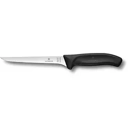 Кухонный нож Victorinox SwissClassic Boning Flex лезвие 15см с черным. ручкой в ​​подар.