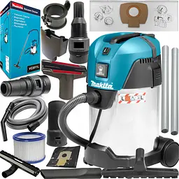 Пилосос промисловий Makita VC3011L (30 л, 21 кПа, 3.6 м³/хв, 1000 Вт) - мініатюра 5