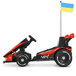 Дитячий електромобіль Електрокарт Kart M 6322EBLR-3 до 50 кг - мініатюра 3