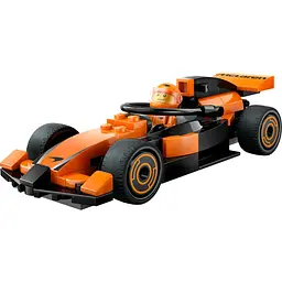 Конструктор LEGO City Пілот F1 з автомобілем для перегонів команди McLaren 86 деталей (60442) - мініатюра 2