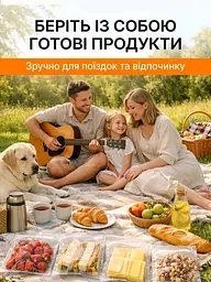 Вакууматор для продуктів Zepline 200 Вт Кухонний вакуумний пакувальник, Вакууматор для їжі, Вакуматор з рулоном та пакети для вакуумування - мініатюра 14