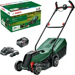 Газонокосарка акумуляторна CityMower 18V-32-300 18В акб 1х4А·год 34см 31л 30-60мм 9.4кг Bosch sad0001993