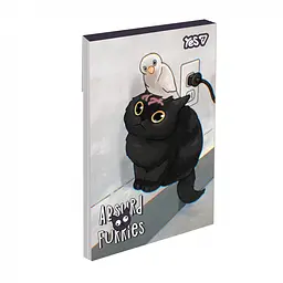 Блокнот Yes No Rulet Cuties А7 48 аркушів клітинка 1 шт. в асортименті (152575) - мініатюра 2