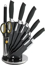 Набір ножів Royalty Line RL-BLK8-W black
