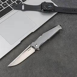 Ніж складаний туристичний Ruike P108-SF, (8.8 см) 14C28N / 3cr14n сірий - мініатюра 14