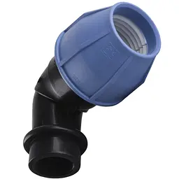 Коліно ПНД Vsplast 63x1 1/2 '' ВР 4002 000007896 - мініатюра 2