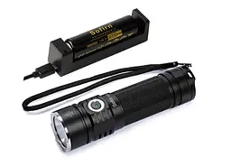 Ліхтар потужний Sofirn SP33 XHP 50.2 ліхтарик 26650 18650 2500 Lm - мініатюра 10