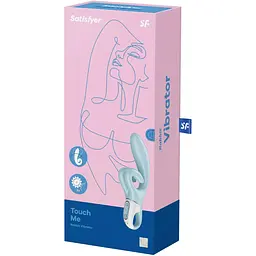 Вібратор-кролик Satisfyer Touch Me Blue - мініатюра 7