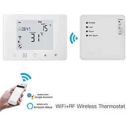 Програмований термостат опалення Tuya, Wi-Fi