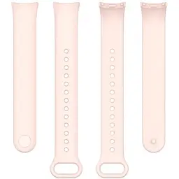 Ремінець DK CDK для Xiaomi Mi Smart Band 9 Silicone Sport Band (015812) (pink sand) - мініатюра 2