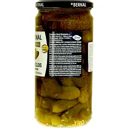 Корнішони Bernal Pepinillos Agridulces кисло-солодкі 685 г - мініатюра 5