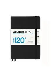 Блокнот Leuchtturm1917 120G Edition, Середній, Чорний, Крапка (363533)
