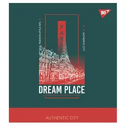 Набір зошитів Yes Dream place А5 в клітинку 48 аркушів 5 шт. (766866) - мініатюра 3
