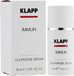 Сироватка для обличчя Klapp Immun Couperose Serum, антикуперозна, 30 мл - мініатюра 2