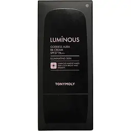 ВВ-крем Tony Moly Luminous Goddess Aura SPF 37 PA++ відтінок 02 (Natural Beige) 45 г - мініатюра 4