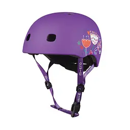 Захисний шолом MICRO - ФІОЛЕТОВИЙ З КВІТАМИ (52-56 cm, M) Micro AC2138BX - мініатюра 3