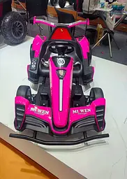 Електрокарт дитячий 24V 2 мотори 150W акумулятор EVA MP3 TF Bluetooth рожевий (M 6147EBLRS-8)