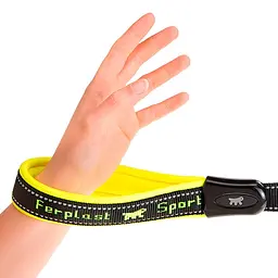 Повідець для собак Ferplast Sport Dog Matic G20/120 нейлон жовтий 2х120 см 78004328 - мініатюра 4