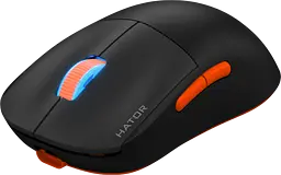 Миша бездротова Hator Quasar 2 Pro Black/Orange (HTM560BO)