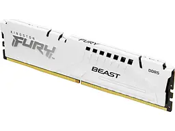 Модуль пам'яті Kingston FURY 16 GB DDR5 6400 MHz Beast EXPO White (KF564C32BWE-16) - мініатюра 3