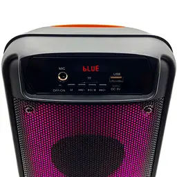Акустична система 1.0 Media-Tech 14W, Bluetooth/FM/AUX/MicroSD/USB/RGB чорна (MT3177) - мініатюра 2