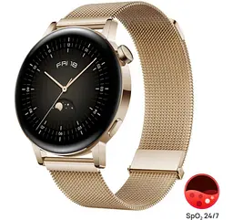 Смарт-годинник Huawei Watch GT 3 42mm Elegant Gold (55027151) - мініатюра 2