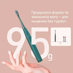 Електрична зубна щітка Oclean Air 2T Electric Toothbrush Green - мініатюра 7