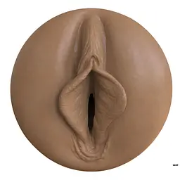Мастурбатор-вагіна Fleshlight Boost Bang Medium Dark Flesh, плаваючі кільця Turbo Tech - мініатюра 2