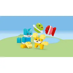 Уцінка. Конструктор LEGO DUPLO My First Чарівні творчі домашні улюбленці 3 в 1 24 деталі (10477) - мініатюра 3