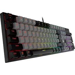 Клавіатура Fantech ATOM MK886 Red Switch Grey (MK886GR) [115622] - мініатюра 2