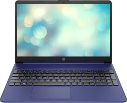 Ноутбук HP 15s-eq3013ua 15.6' FHD IPS AG, AMD R5-5625U, 16GB, F512GB, UMA, DOS, блакитний (67L49EA)