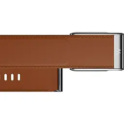 Ремінець Whoop LeatherLuxe Straight для Whoop MG Life Chestnut/Cream with Titanium L/XL [166330] - мініатюра 2